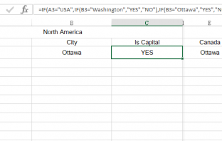 Nested If Function in Excel